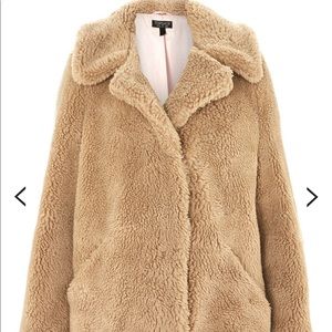 Top Shop Teddy Sherpa Coat